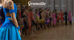 Desktop Screenshot of greenvilledancechallenge.com